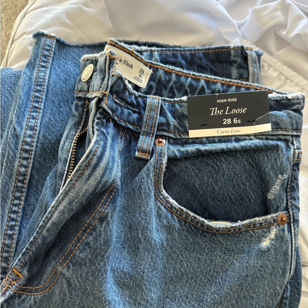 Abercrombie & Fitch Blue Denim Jeans